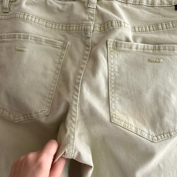 Jag Jeans Light Green Straight Leg Jeans, Size 8, Women’s Colored Pants - Picture 13 of 16